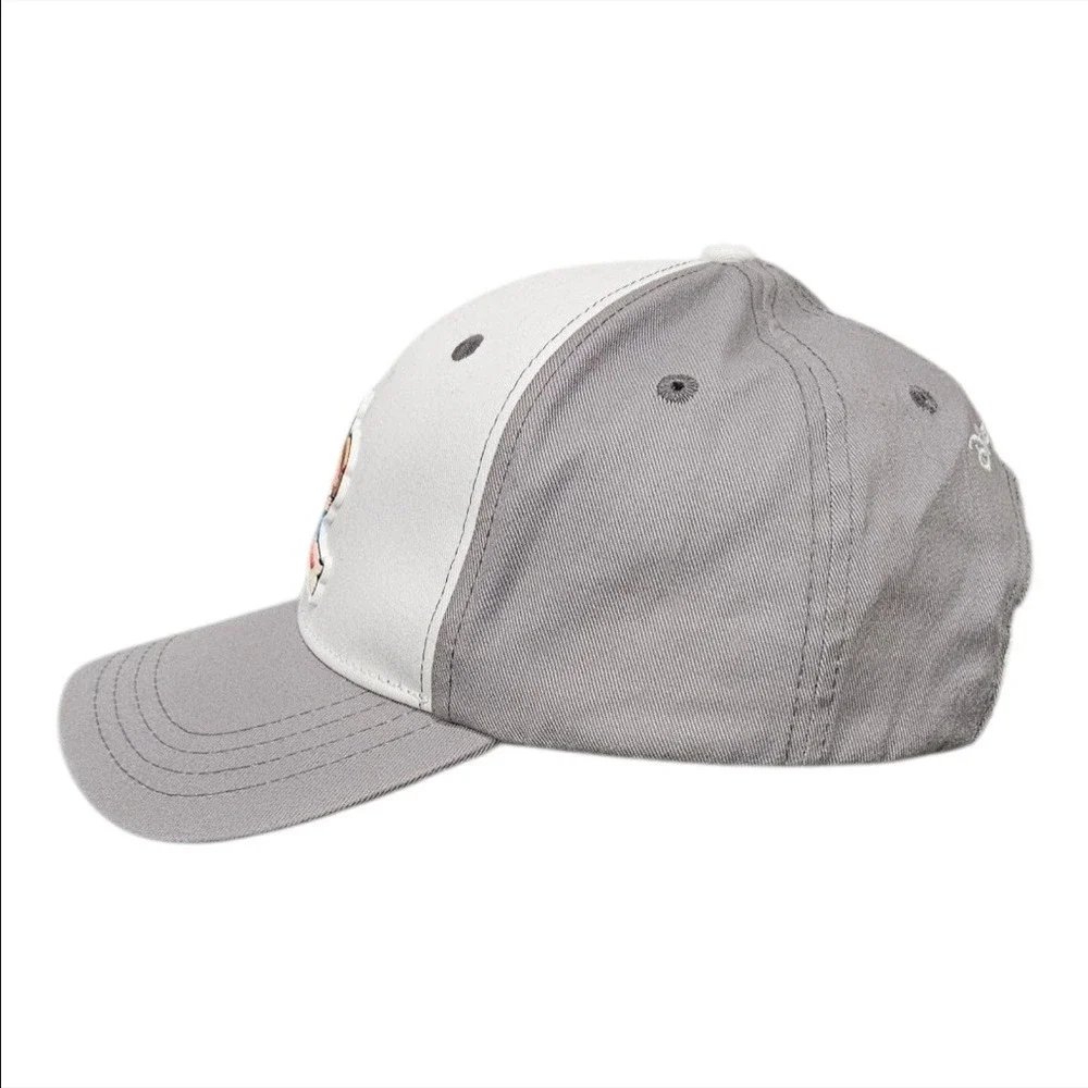 Disney Vacation Club DVC Member Magic Cruise Grey White Adjustable Hat Cap‎